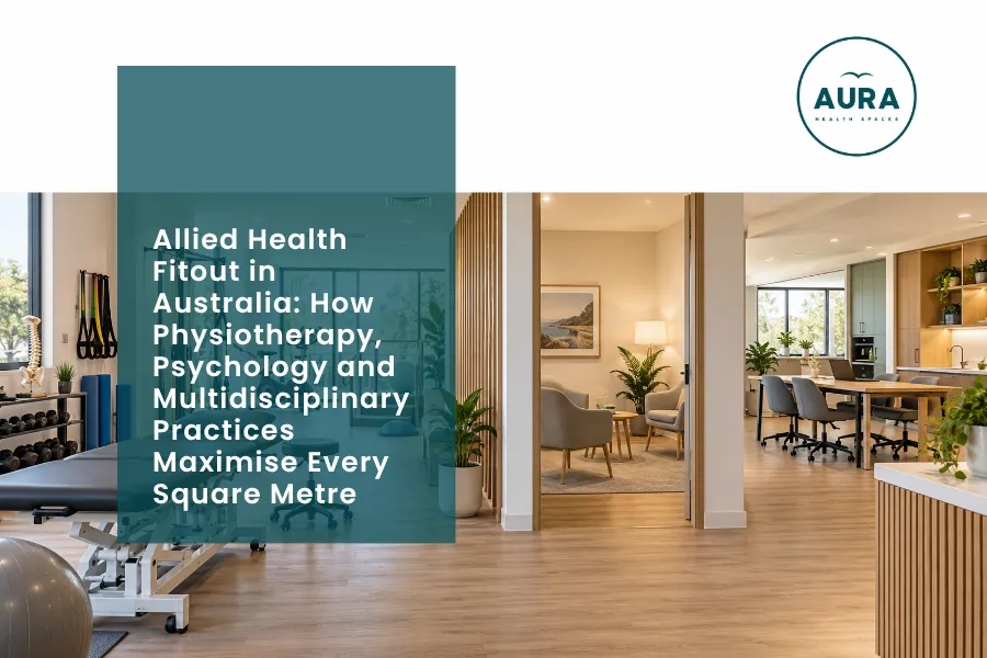 Allied Health Fitout in Australia: How Physiotherapy, Psychology and Multidisciplinary Practices Maximise Every Square Metre